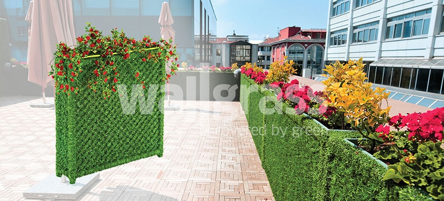 Créez Des Zones Décoratives Avec Des Panneaux De Clôture En Gazon!